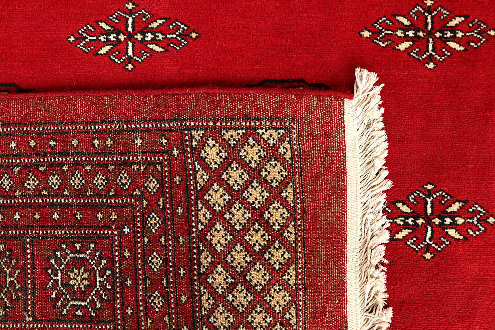 Red Bokhara 9' 1 x 12' 4 - No. 59944 - ALRUG Rug Store