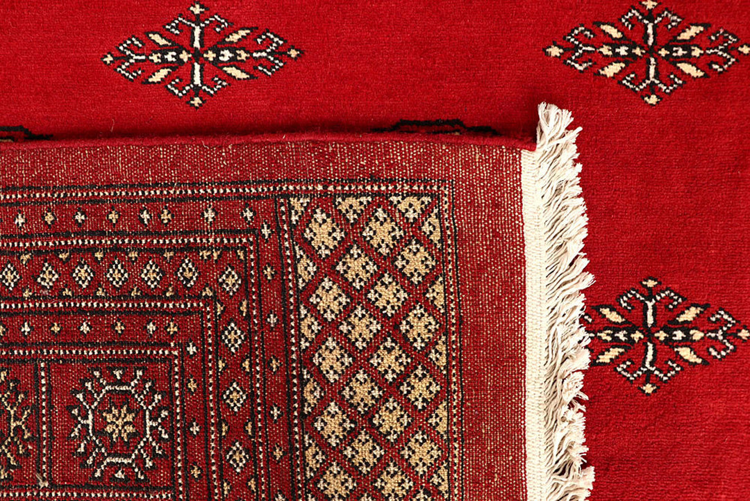 Red Bokhara 9'  1" x 12'  4" - No. QA72930