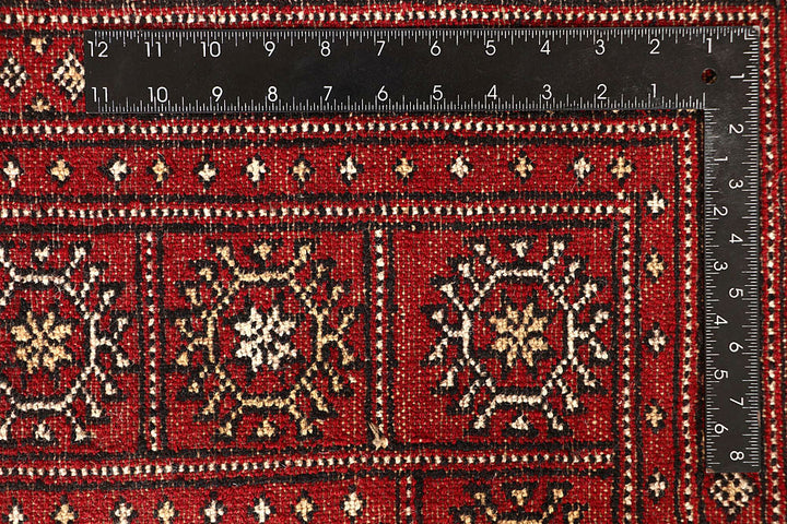 Red Bokhara 9' 1 x 12' 4 - No. 59944 - ALRUG Rug Store