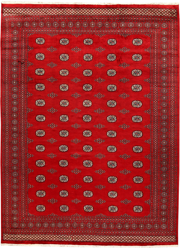 Red Bokhara 9'  1" x 12'  4" - No. QA72930