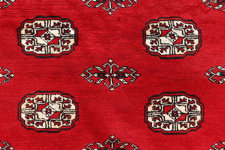 Red Bokhara 9' 4 x 12' 7 - No. 59945 - ALRUG Rug Store