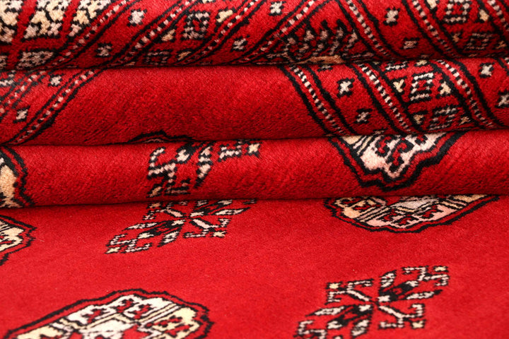 Red Bokhara 9' 4 x 12' 7 - No. 59945 - ALRUG Rug Store