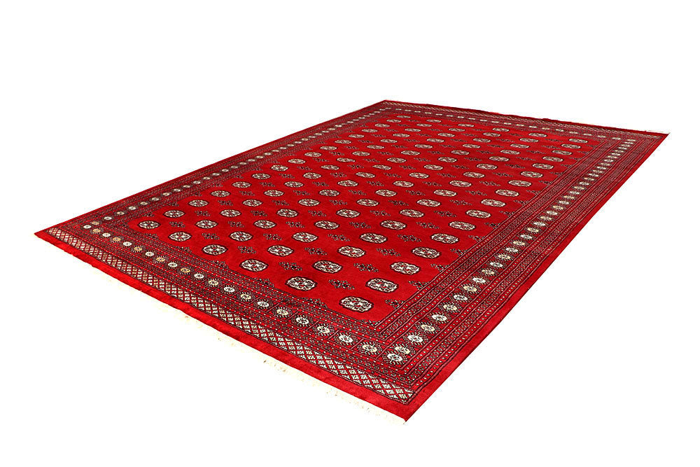 Red Bokhara 9' 4 x 12' 7 - No. 59945 - ALRUG Rug Store