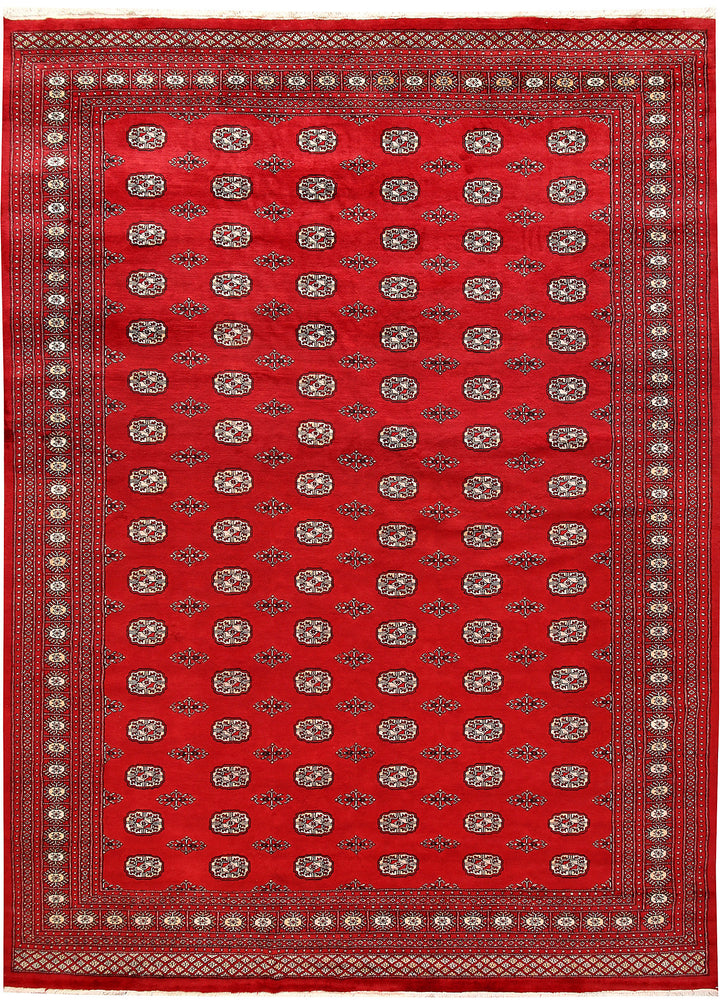 Red Bokhara 9' 4 x 12' 7 - No. 59945 - ALRUG Rug Store