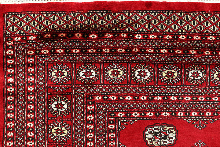Red Bokhara 9' 2 x 12' 2 - No. 59946 - ALRUG Rug Store