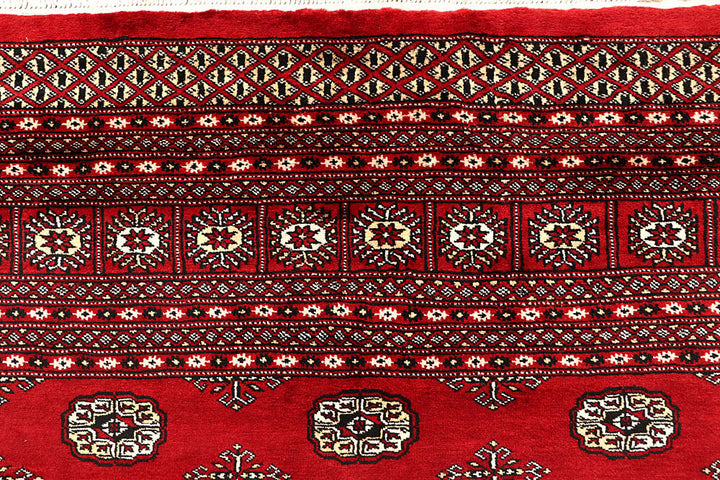 Red Bokhara 9' 2 x 12' 2 - No. 59946 - ALRUG Rug Store