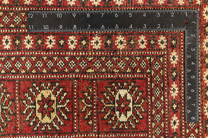 Red Bokhara 9' 2 x 12' 2 - No. 59946 - ALRUG Rug Store