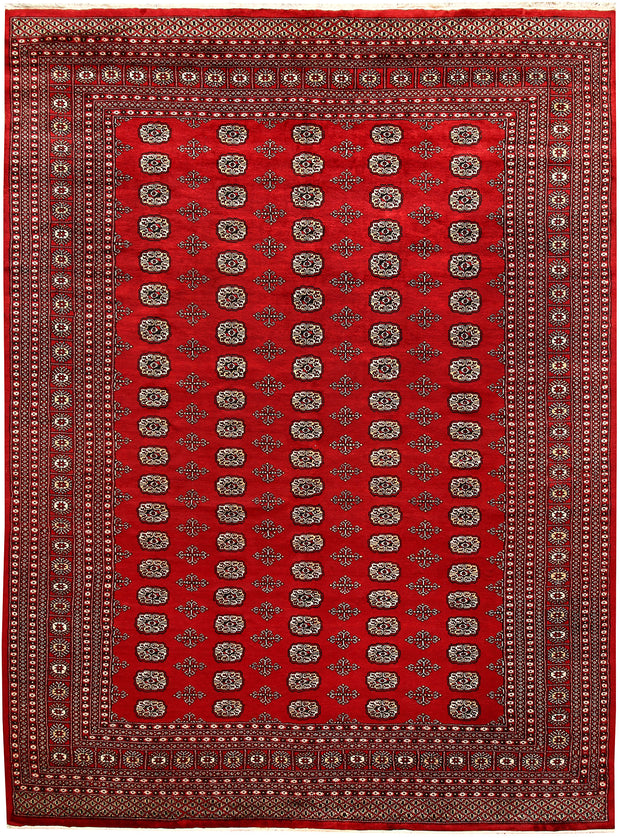 Red Bokhara 9' 2 x 12' 2 - No. 59946 - ALRUG Rug Store