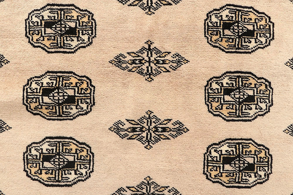 Bisque Bokhara 9' x 12' 5 - No. 59949 - ALRUG Rug Store