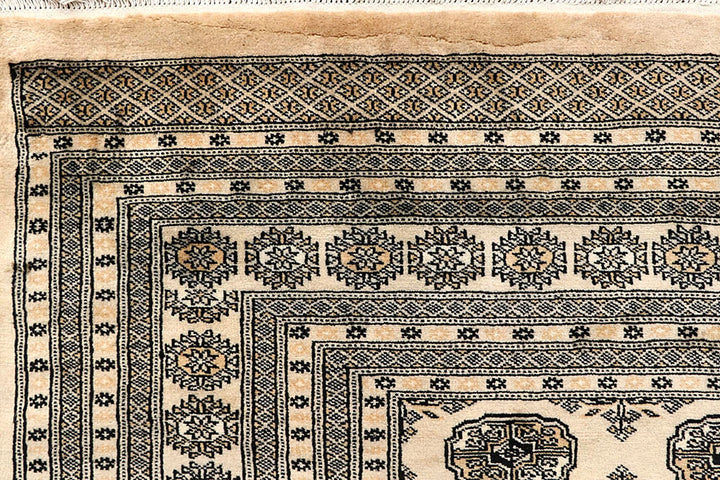 Bisque Bokhara 9' x 12' 1 - No. 59950 - ALRUG Rug Store