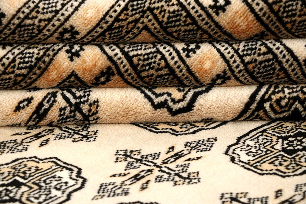 Bisque Bokhara 9' x 12' 1 - No. 59950 - ALRUG Rug Store