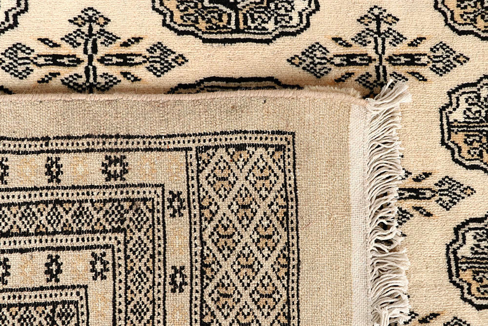 Bisque Bokhara 9' x 12' 1 - No. 59950 - ALRUG Rug Store