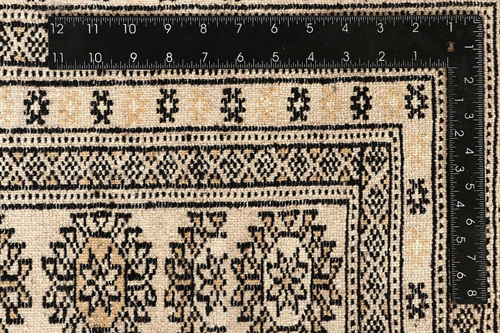 Bisque Bokhara 9' x 12' 1 - No. 59950 - ALRUG Rug Store