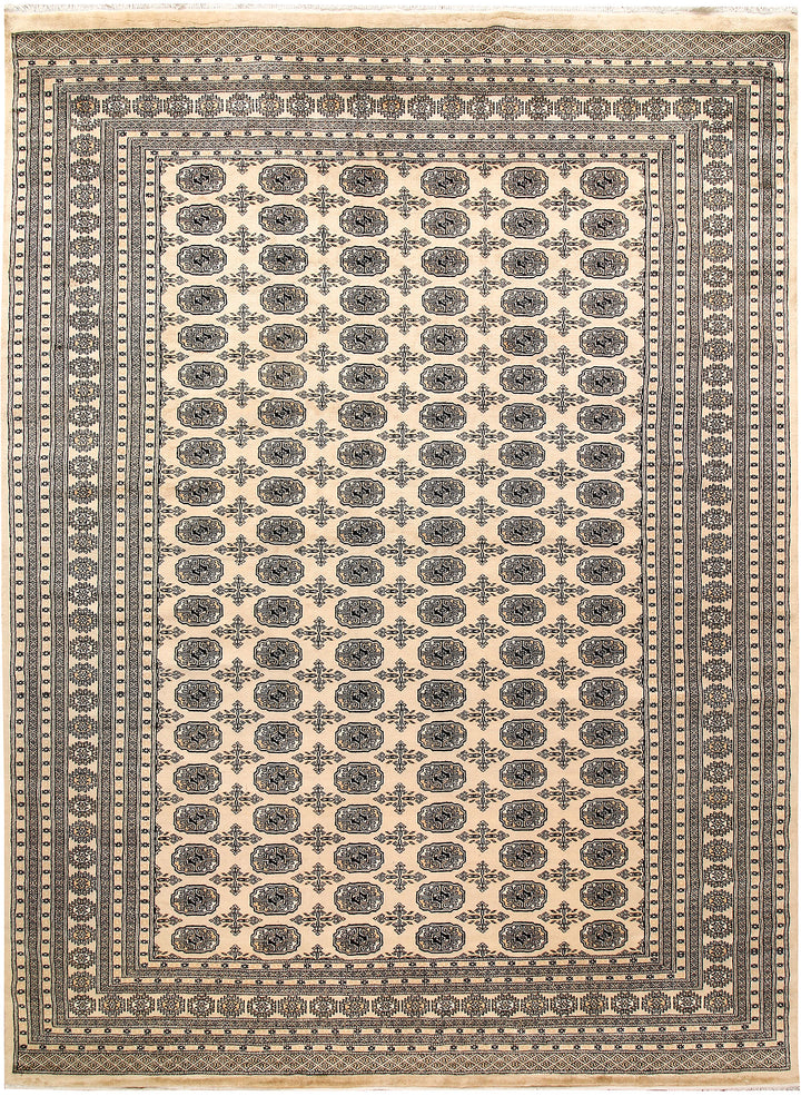 Bisque Bokhara 9'  x" 12'  1" - No. QA17289