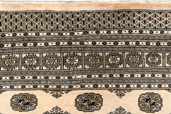 Bisque Bokhara 8' 11 x 12' 1 - No. 59952 - ALRUG Rug Store