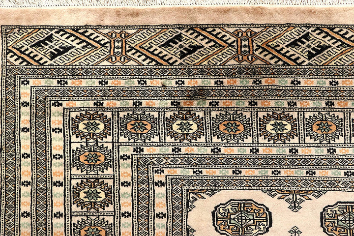 Bisque Bokhara 9' x 12' 1 - No. 59953 - ALRUG Rug Store