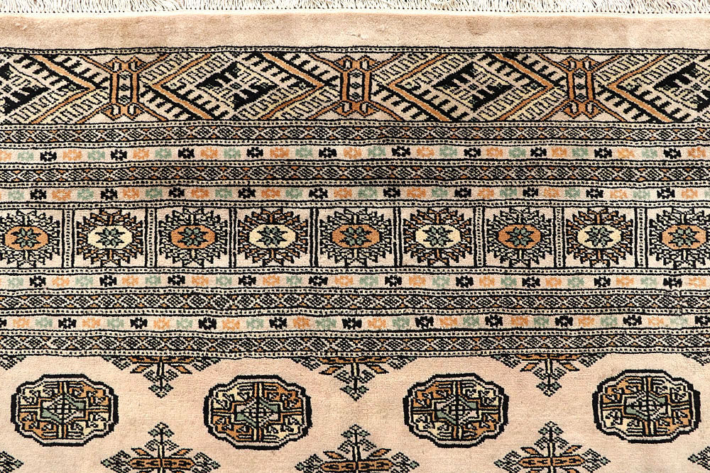 Bisque Bokhara 9' x 12' 1 - No. 59953 - ALRUG Rug Store