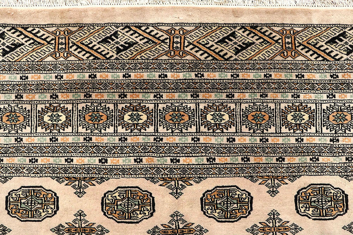 Bisque Bokhara 9' x 12' 1 - No. 59953 - ALRUG Rug Store