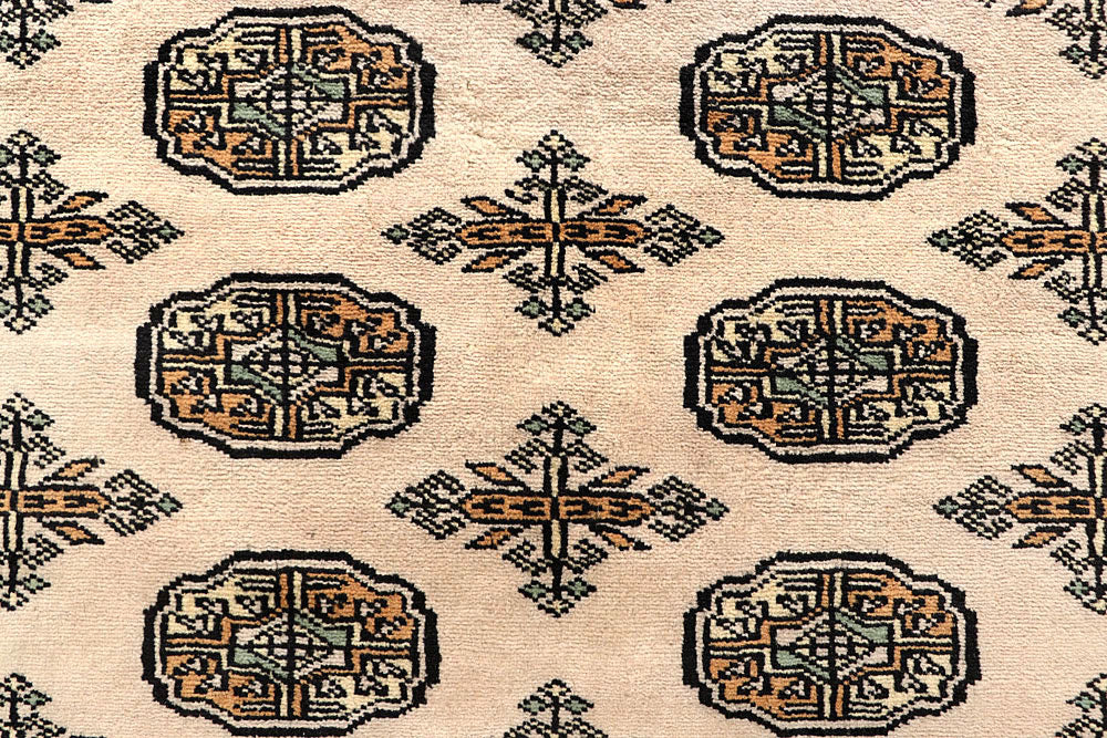 Bisque Bokhara 9' x 12' 1 - No. 59953 - ALRUG Rug Store