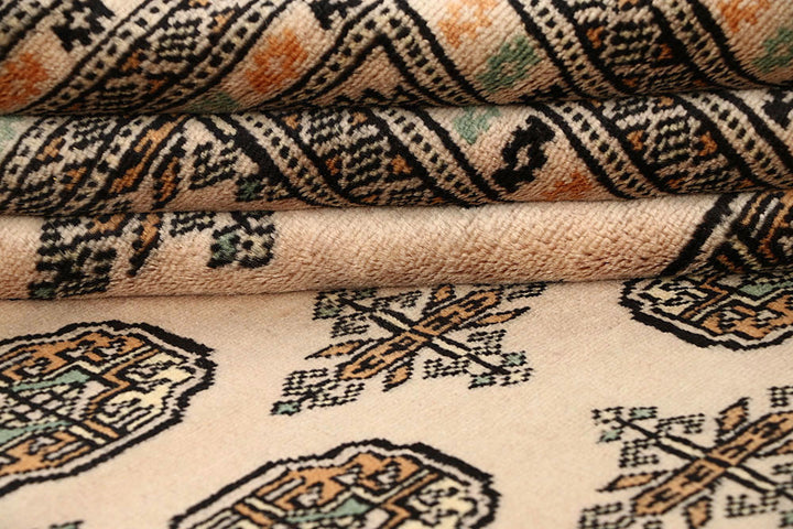 Bisque Bokhara 9' x 12' 1 - No. 59953 - ALRUG Rug Store