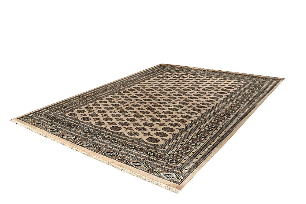 Bisque Bokhara 9' x 12' 1 - No. 59953 - ALRUG Rug Store