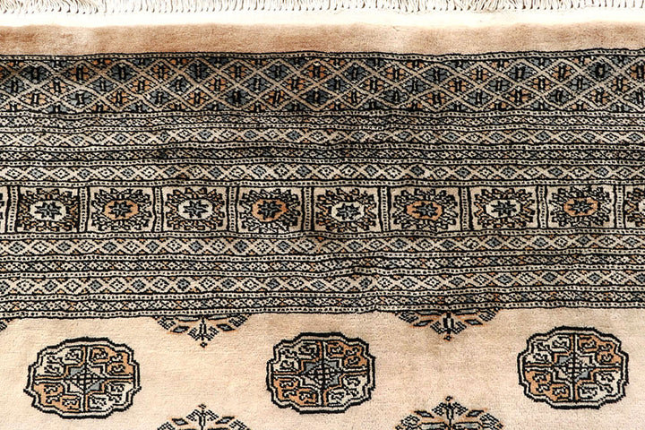Bisque Bokhara 9' 1 x 11' 10 - No. 59954 - ALRUG Rug Store