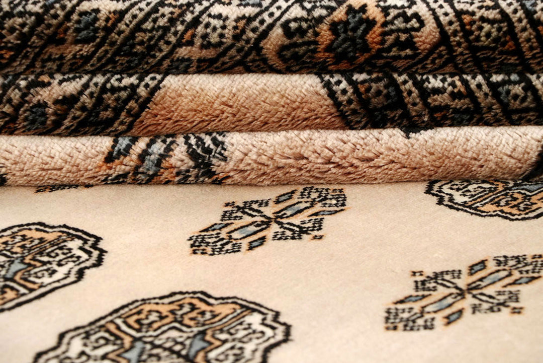 Bisque Bokhara 9'  1" x 11'  10" - No. QA34724