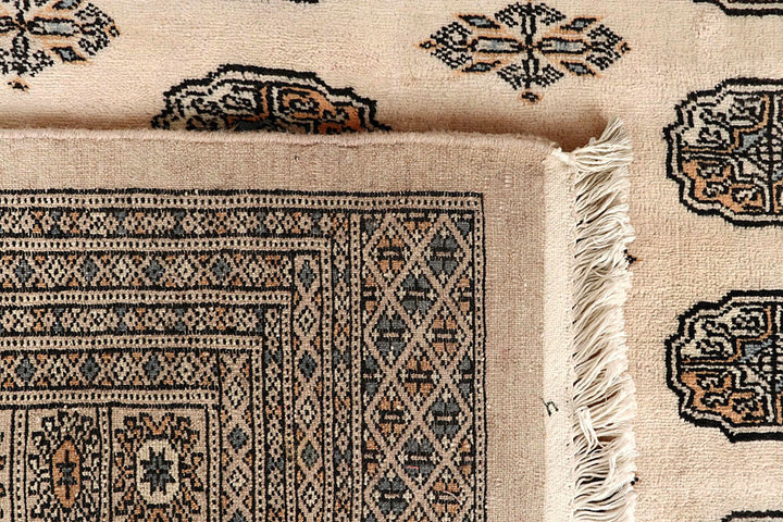 Bisque Bokhara 9' 1 x 11' 10 - No. 59954 - ALRUG Rug Store