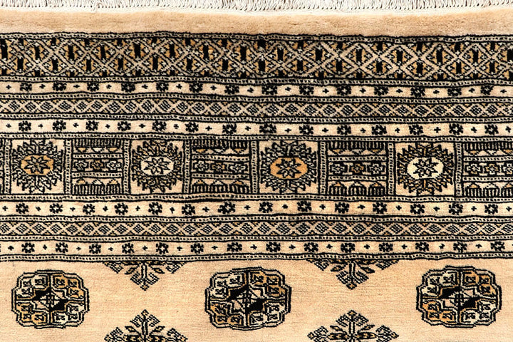 Bisque Bokhara 9' 2 x 12' 7 - No. 59955 - ALRUG Rug Store