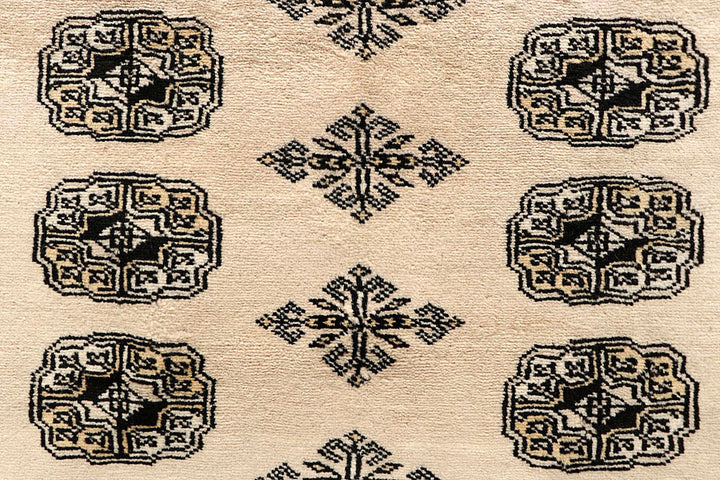 Bisque Bokhara 9' 2 x 12' 7 - No. 59955 - ALRUG Rug Store