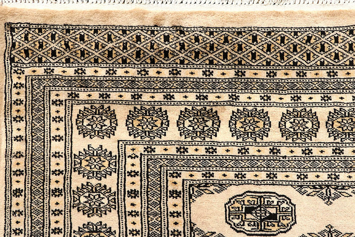 Bisque Bokhara 8' 10 x 11' 7 - No. 59958 - ALRUG Rug Store