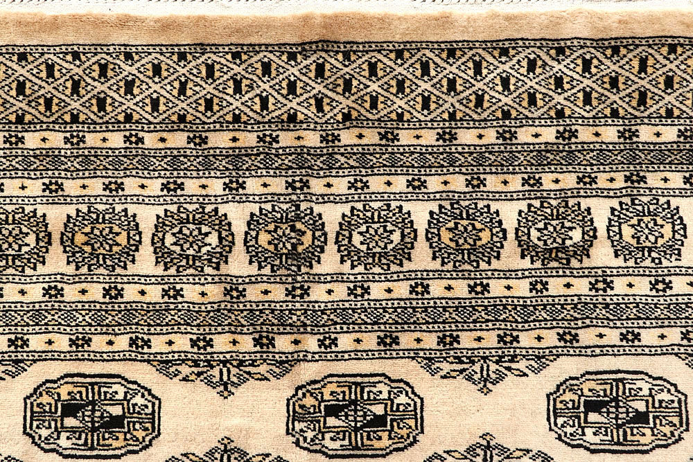 Bisque Bokhara 8' 10 x 11' 7 - No. 59958 - ALRUG Rug Store