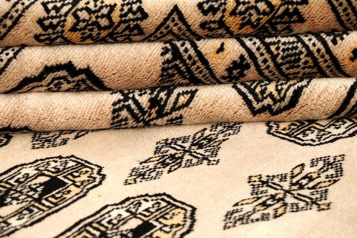 Bisque Bokhara 8' 10 x 11' 7 - No. 59958 - ALRUG Rug Store