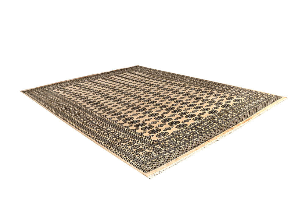 Bisque Bokhara 8' 10 x 11' 7 - No. 59958 - ALRUG Rug Store