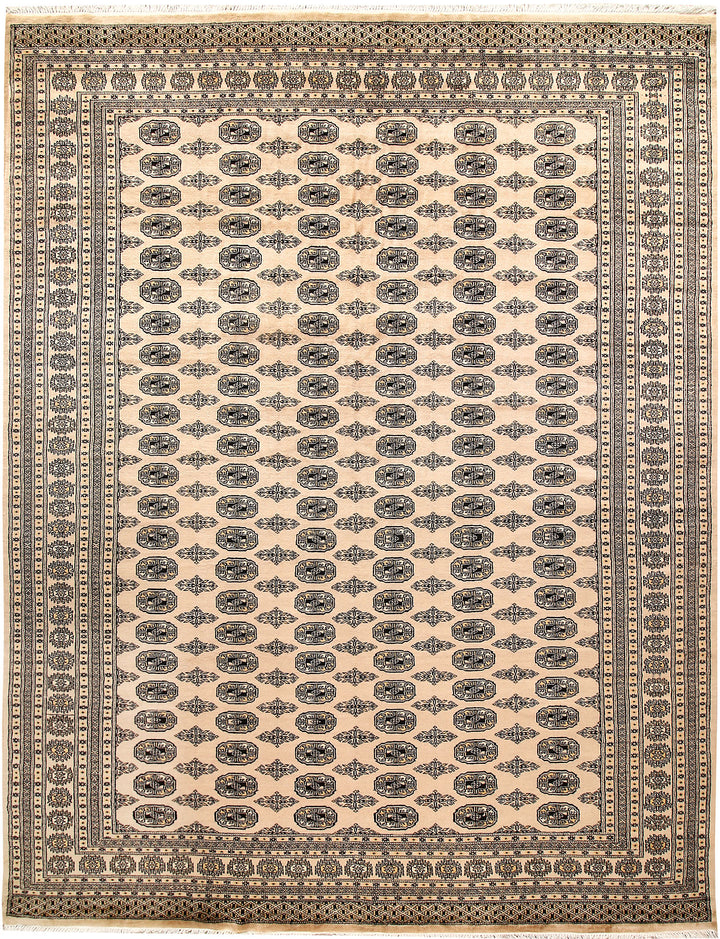 Bisque Bokhara 8' 10 x 11' 7 - No. 59958 - ALRUG Rug Store