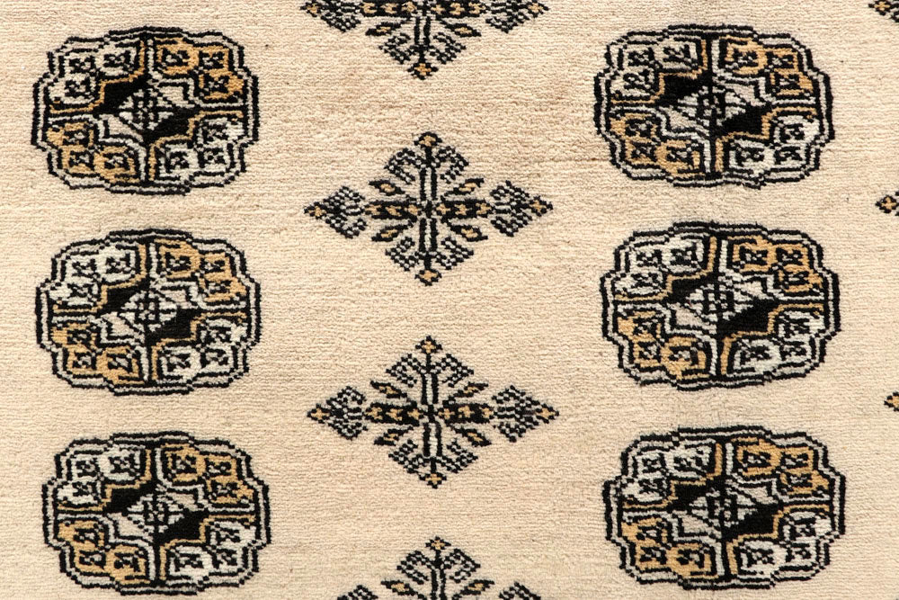 Bisque Bokhara 9' 2 x 12' 5 - No. 59959 - ALRUG Rug Store