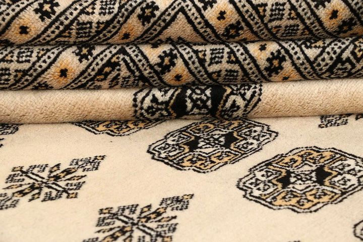 Bisque Bokhara 9' 2 x 12' 5 - No. 59959 - ALRUG Rug Store