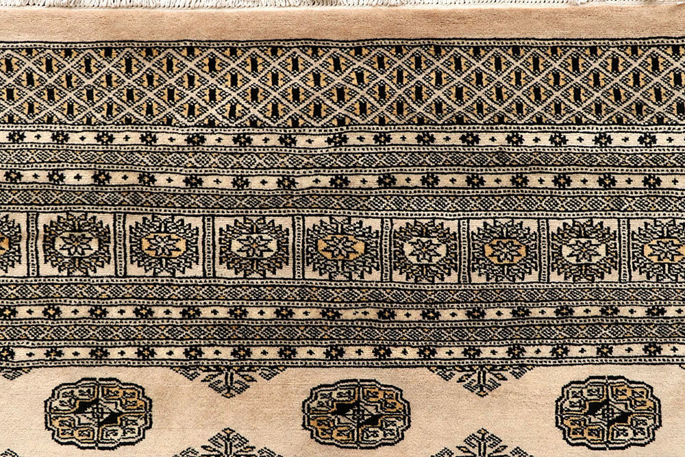 Bisque Bokhara 9' 2 x 11' 6 - No. 59960 - ALRUG Rug Store