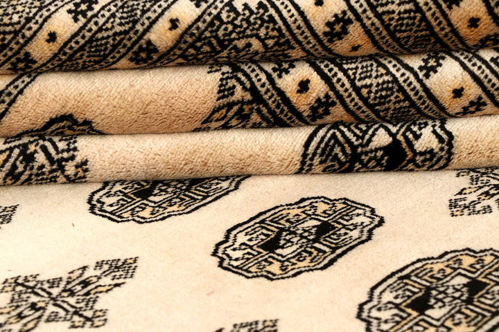 Bisque Bokhara 9' 1 x 12' 9 - No. 59961 - ALRUG Rug Store