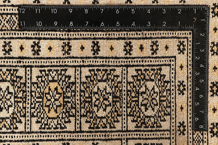 Bisque Bokhara 9' 1 x 12' 9 - No. 59961 - ALRUG Rug Store