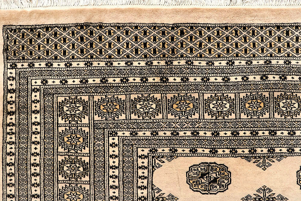 Bisque Bokhara 9' 2 x 12' 2 - No. 59962 - ALRUG Rug Store