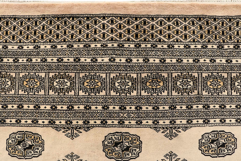 Bisque Bokhara 9' 2 x 12' 2 - No. 59962 - ALRUG Rug Store