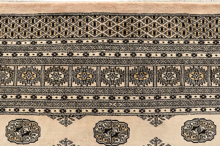 Bisque Bokhara 9' 2 x 12' 2 - No. 59962 - ALRUG Rug Store
