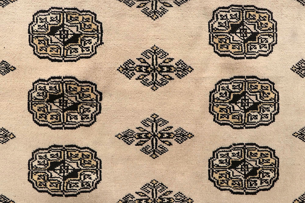 Bisque Bokhara 9' 2 x 12' 2 - No. 59962 - ALRUG Rug Store