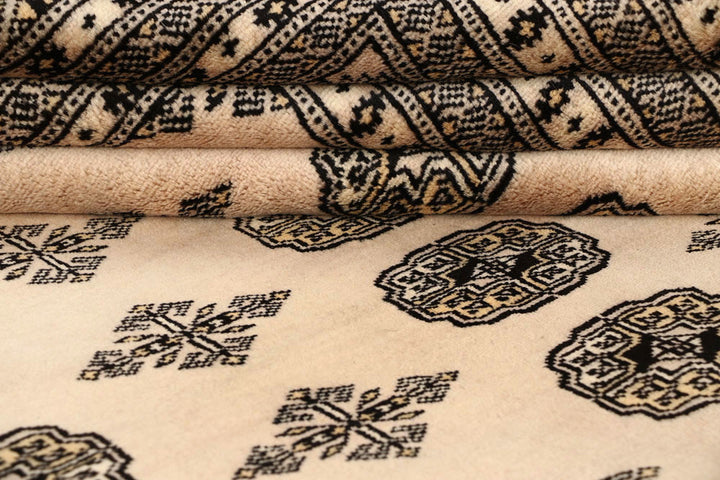 Bisque Bokhara 9' 2 x 12' 2 - No. 59962 - ALRUG Rug Store