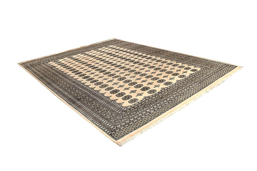 Bisque Bokhara 9' 2 x 12' 2 - No. 59962 - ALRUG Rug Store