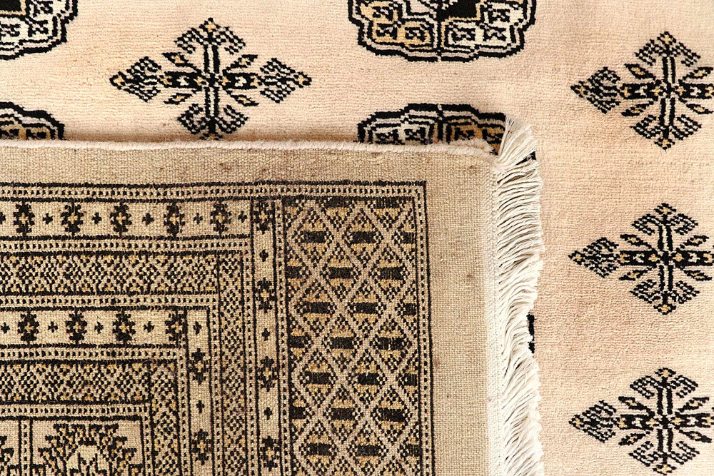 Bisque Bokhara 9' 2 x 12' 2 - No. 59962 - ALRUG Rug Store