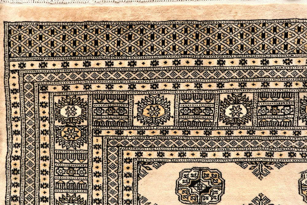 Bisque Bokhara 9' x 12' 3 - No. 59963 - ALRUG Rug Store