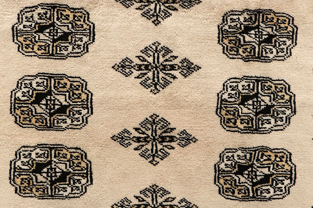Bisque Bokhara 9' x 12' 3 - No. 59963 - ALRUG Rug Store