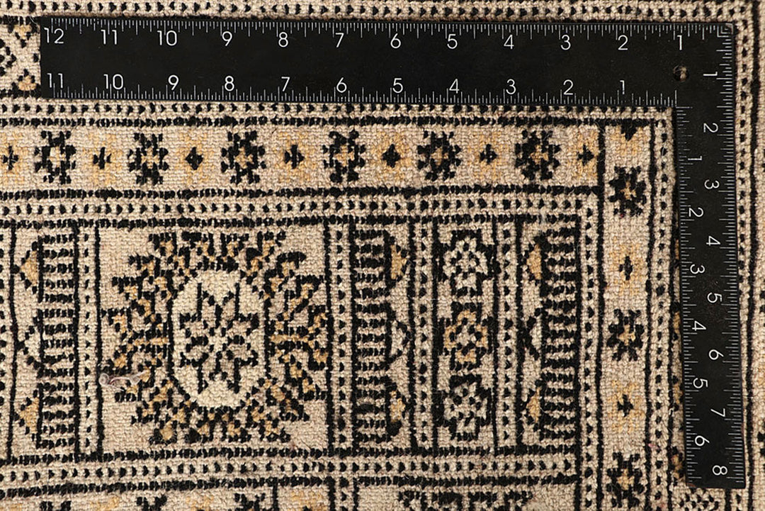 Bisque Bokhara 9'  x" 12'  3" - No. QA76994